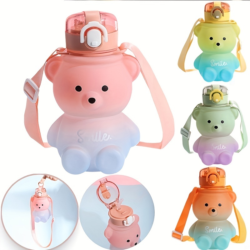 1pc Cute Bear Water Bottle BPA – Bear Canister Bewertung und Preis